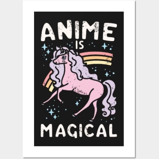 ANIME IS MAGICAL Posters and Art